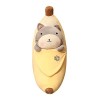 Banane Jouet en Peluche, 1M Oreiller en Forme De Adorable Banane Animal Kawaii Animaux en Peluche Doux Poupée Cadeau pour Adu