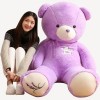 PaMut Ours en Peluche de Haute qualité avec écharpe en Peluche Animal Ours en Peluche Jouet Ours en Peluche poupée Cadeau d’A