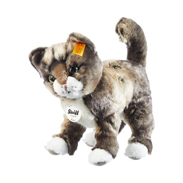 Steiff Animals Chat Kitty, 99335, Gray Violet, 25cm