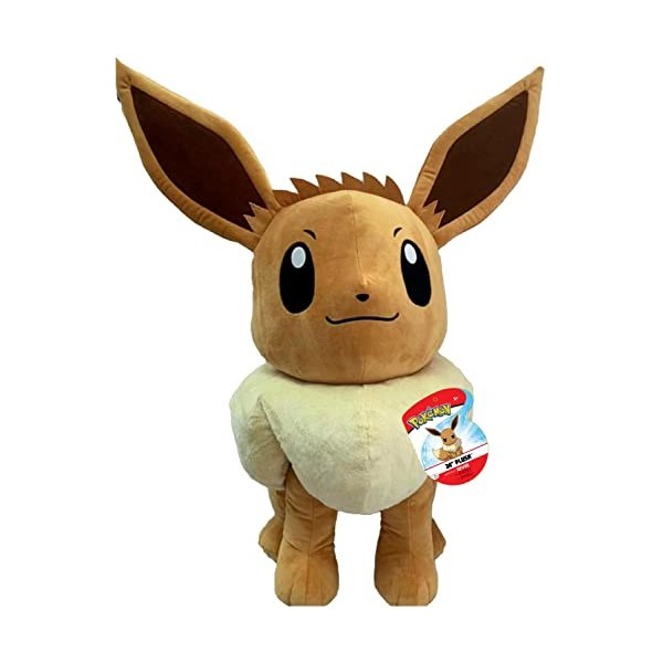 Pokemon Pluche-Eevee 61 cm, 37184, Marron