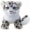 MAOWO Planet Peluche léopard des neiges réaliste - Jolie poupée léopard des neiges - Peluche douce - Jouet au design original