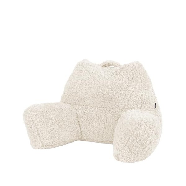 Icon Coussin de Lecture en Sherpa Ours en Peluche, Coussin Support