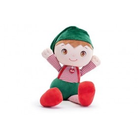 Trudi Poupée en Tissu Elf Rudy Elf en Peluche. Poupée en Peluche. Cadeau de Noël pour Enfants | 21 x 68 x 24 cm Grande Taille