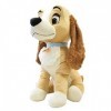 PTS Peluche Lady Lilly 60cm XXL Chein du La Belle et Le Clochard Lady and The Tramp Original Official Disney Peluche