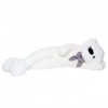 Ours en peluche douillet pour enfants - 180 cm - Blanc