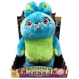 Thinkway Toys 64442 + 64443 Bunny & Ducky Deluxe Talking Carnival Peluche - Toy Story Signature Collection