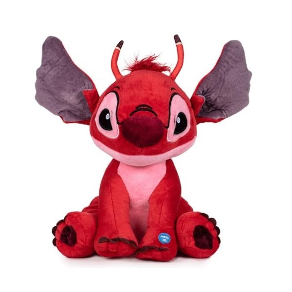 Peluche Leroy Stitch Disney sonido soft 60cm