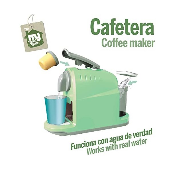 ColorBaby - My Home-Cafetière Elec C/Lumière & Son +3A 49618 