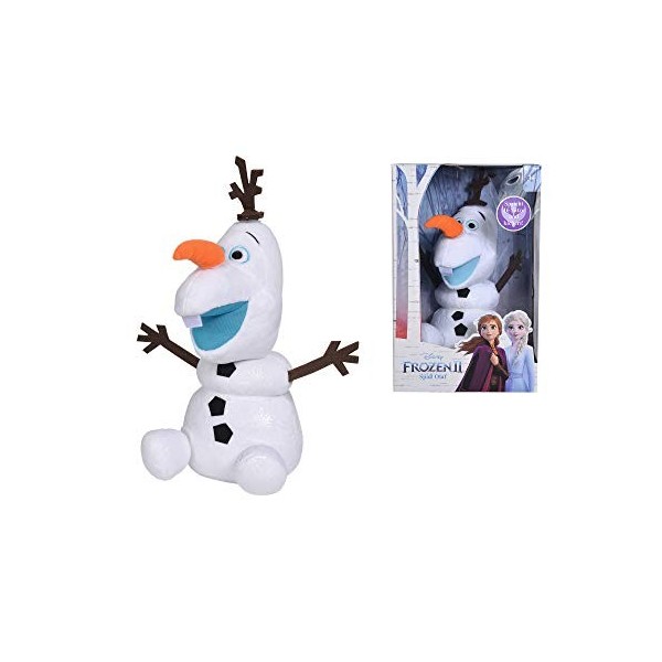 Simba 6315876938 Disney Frozen 2 Olaf Peluche Activity 30 cm