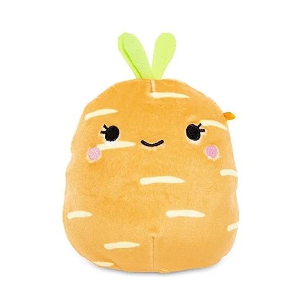 Squishmallow Oficial Kellytoy Food Squad Jouet en peluche douce raie manta pastèque, 20,3 cm 