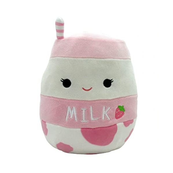 Squishmallow Oficial Kellytoy Food Squad Jouet en peluche douce raie manta pastèque, 20,3 cm 