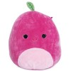 Squishmallow Oficial Kellytoy Food Squad Jouet en peluche douce raie manta pastèque, 20,3 cm 