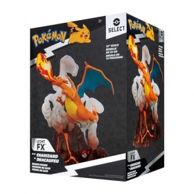 Pokemon PKW3173 - Statue de Luxe Dracaufeu - Figurine Officielle à Collectionner