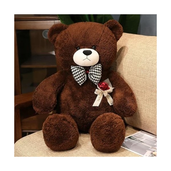 Ours en peluche mignon géant avec poupée en peluche Rose peluche ours en peluche jouets en peluche enfants filles décoration 