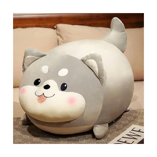 SaruEL Mignon Peluche Shiba Inu Jouet Oreiller en Peluche Animal Chien en Peluche Shiba Inu Oreiller Cadeau D’Anniversaire po