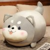 SaruEL Mignon Peluche Shiba Inu Jouet Oreiller en Peluche Animal Chien en Peluche Shiba Inu Oreiller Cadeau D’Anniversaire po