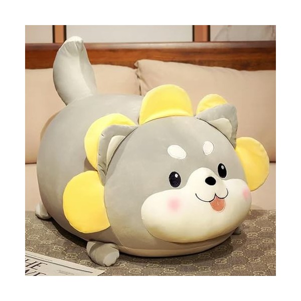 SaruEL Mignon Peluche Shiba Inu Jouet Oreiller en Peluche Animal Chien en Peluche Shiba Inu Oreiller Cadeau D’Anniversaire po