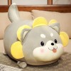 SaruEL Mignon Peluche Shiba Inu Jouet Oreiller en Peluche Animal Chien en Peluche Shiba Inu Oreiller Cadeau D’Anniversaire po