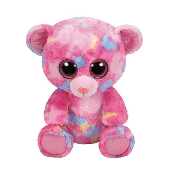 Ty - TY36420 - Beanie Boos - Peluche Franky lOurs multicolore 23 cm