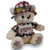 LOYFER Grand ours en peluche 65 cm, anniversaire, mariage, Saint Valentin ou Noël