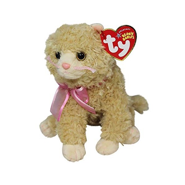 TY Beanie Baby - Peluche Animaux - Muff le Gentil Chat