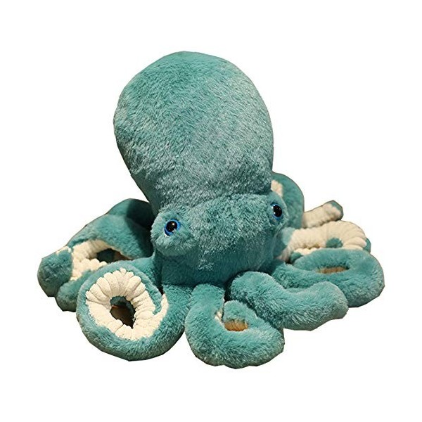 L Cloud Pieuvre en Peluche, Jolie Créature De La Mer en Peluche, Animaux en Peluche Jouets en Peluche, pour Enfants Adultes C