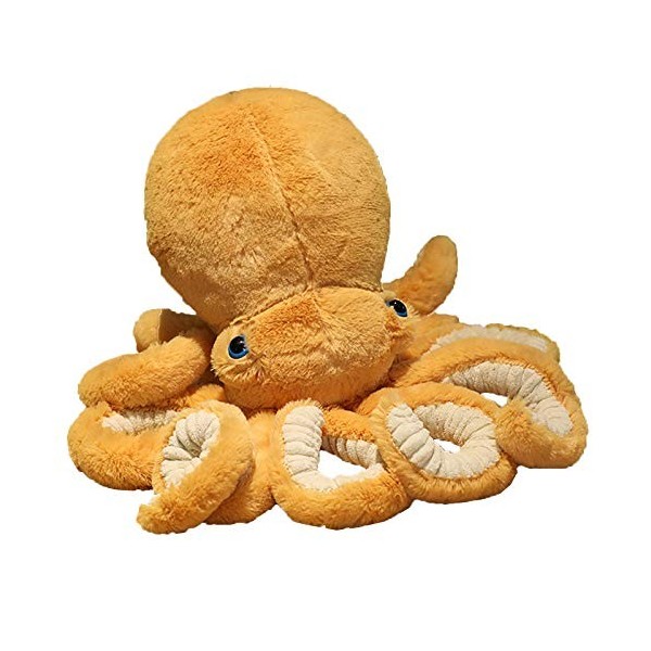 L Cloud Pieuvre en Peluche, Jolie Créature De La Mer en Peluche, Animaux en Peluche Jouets en Peluche, pour Enfants Adultes C