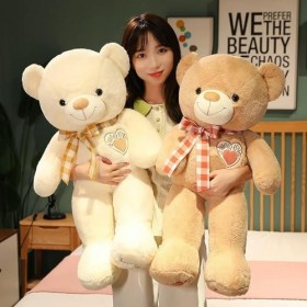 LfrAnk Nouveau Ours en Peluche De Haute Qualité Ours en Peluche Poupée Oreiller Enfants Cadeau D’Anniversaire Cadeau De Noël 