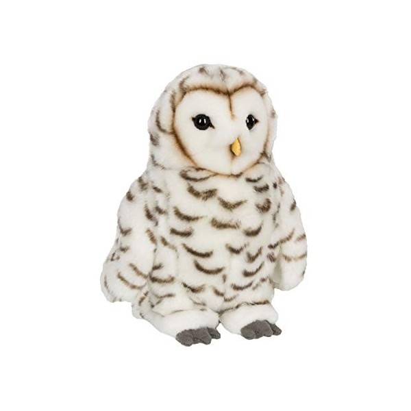 WWF - Peluche Chouette des Neiges - Peluche Réaliste avec de Nombreux Détails Ressemblants - Douce et Souple - Normes CE - Ha