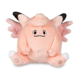 Pokémon Center : Peluche mignonne assise à clefable, 15,2 cm