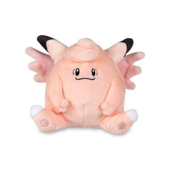 Pokémon Center : Peluche mignonne assise à clefable, 15,2 cm