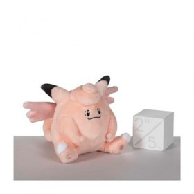 Pokémon Center : Peluche mignonne assise à clefable, 15,2 cm