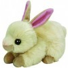 Ty - Ty41140 - Peluche - Beanie Babies - Small - Lapin Blanc