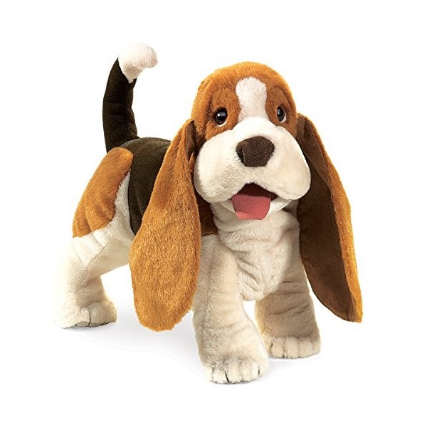 Folkmanis Basset Hound Hand Puppet