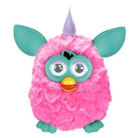 Furreal Friends - A31201010 - Peluche et Animal Interactif - Furby Cotton Candy Rose clair/Vert clair/Violet - Version fran