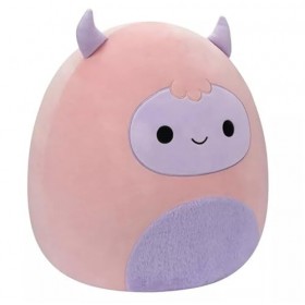 Squishmallows Peluche originale Ronalda rose et violet Yeti 27,9 cm