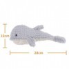 Apricot Lamb - Doudou Baleine 28 cm - Animal de la Mer Peluche Jouet en Peluche Doux & Lavable Cadeau pour Enfant Bébé Fille 