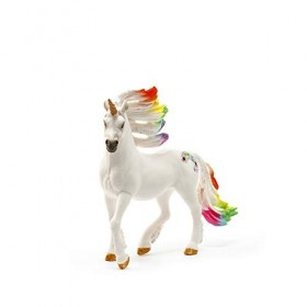Schleich - 70523 - Figurine - Licorne arc-en-ciel, mâle