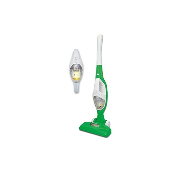 TEOREMA- Balai aspirateur sans Fil 2 en 1 avec lumières et Sons réels, 67064, Vert