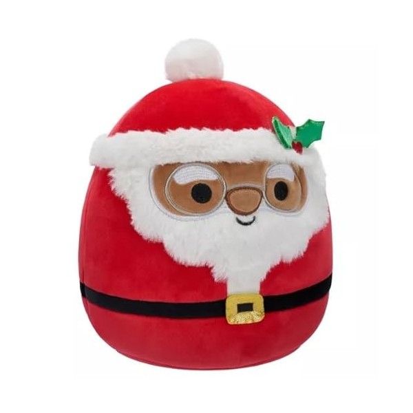 Squishmallows Petite peluche Père Noël avec houx 20,3 cm