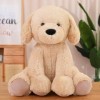 KiLoom Dessin animé Posture Assise Chien à Poil Long Peluche Douce Peluche Jouet poupée Oreiller Coussin décoration de la Mai