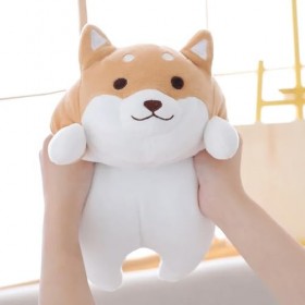 Animaux en peluche mignons, chiens, Shiba Inu en peluche, jouets pour chiens, oreillers, carlins, jouets de décoration intéri