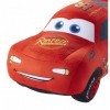 Disney Pixar Cars Peluche Parlante Flash Mcqueen Avec Plus De 10 Sons Et Phrases, Détails Uniques Et Yeux Brodés, Jouet Enfan