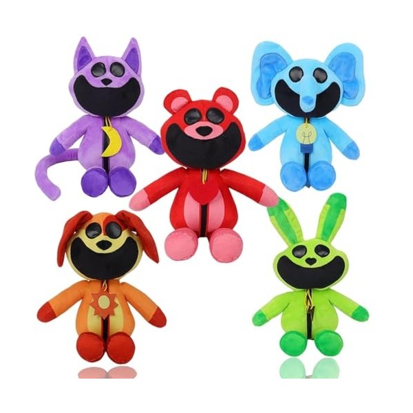 Jouets en Peluche The Smiling Critters, 11,8 Pouces CatNap Cartoon Monster Game Smiling Critters Series Figure Soulagement de