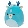 Squishmallows Peluche originale Xam Aqua Kirin - Taille moyenne ultra douce - Officiel Jazwares - 30,5 cm