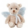 Bukowski, Design of Sweden Ours en peluche ange gardien 18 cm Beige/bleu clair