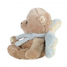 Bukowski, Design of Sweden Ours en peluche ange gardien 18 cm Beige/bleu clair