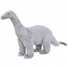 Toshilian Peluche Géante, Jouet danimaux en Peluche Jouet Enfant Jouet en Peluche Dinosaure Brachiosaurus Gris XXL