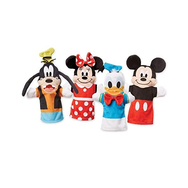 Melissa & Doug Mickey Mouse & Friends Soft & Cuddly Hand Puppets Plush