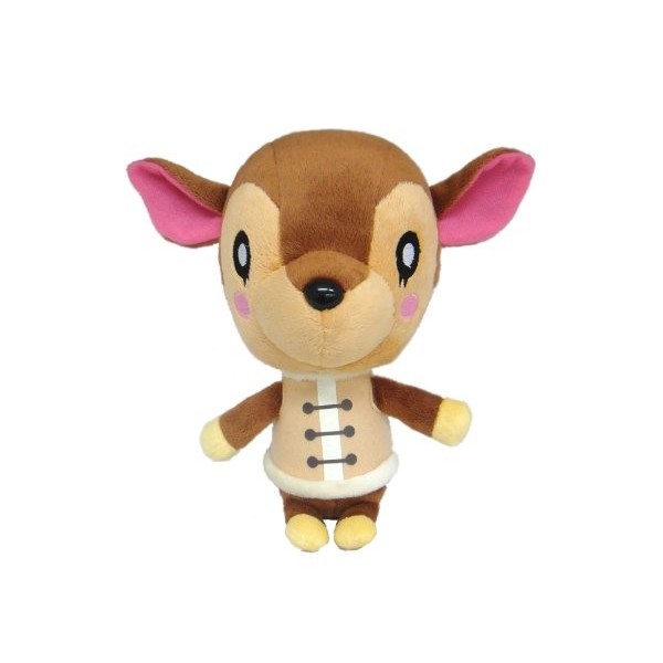 Sanei Animal Crossing New Leaf poupée Faune 17,8 cm en Peluche